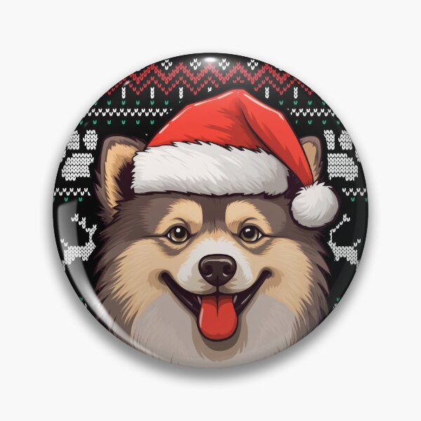 Artikelvorschau, Finnish Lapphund Ugly Sweater Christmas entworfen und verkauft von rafaeltto.