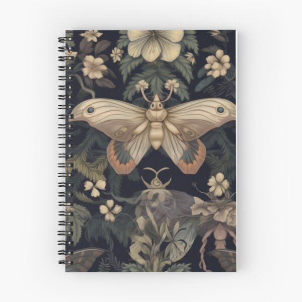 Aperçu de l'œuvre Moonlit Mystique: The Moth's Earthy Elegance créée et vendue par Geode-Designs.