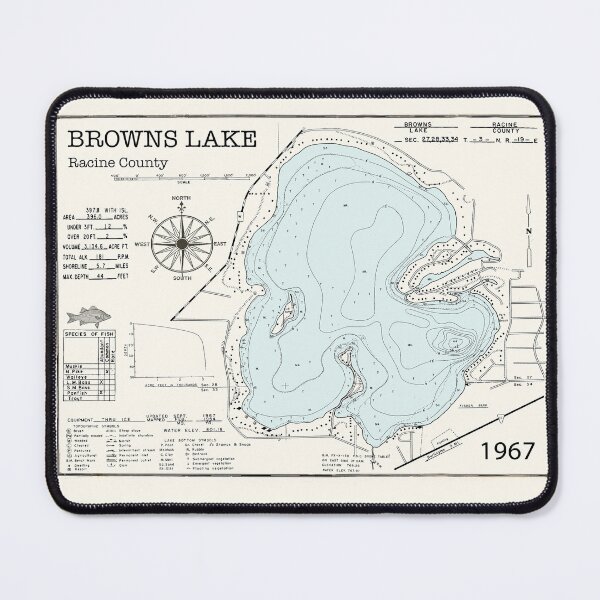 Item preview, Browns Lake WI Racine County designed and sold by Jean Plout.