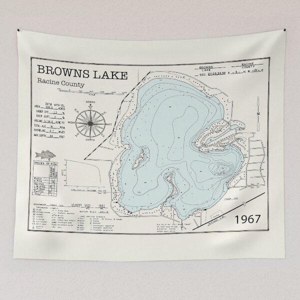 Item preview, Browns Lake WI Racine County designed and sold by Jean Plout.