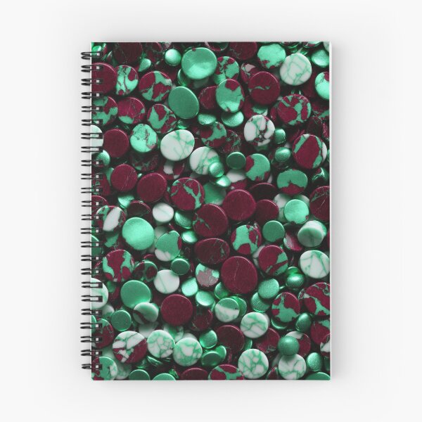 Item preview, Beautiful Smooth Colorful Pebbles Pattern - Green Teal Pink Marbles designed and sold by Moonsiess.