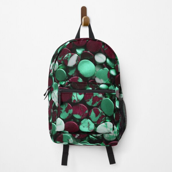 Item preview, Beautiful Smooth Colorful Pebbles Pattern - Green Teal Pink Marbles designed and sold by Moonsiess.