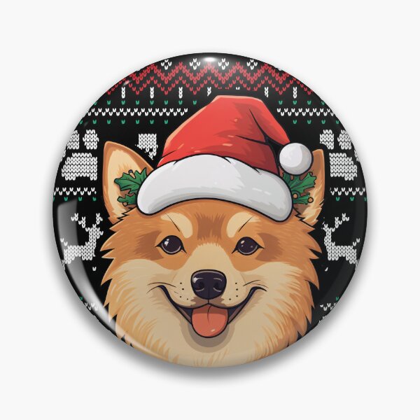 Artikelvorschau, Finnish Spitz Ugly Sweater Christmas entworfen und verkauft von rafaeltto.