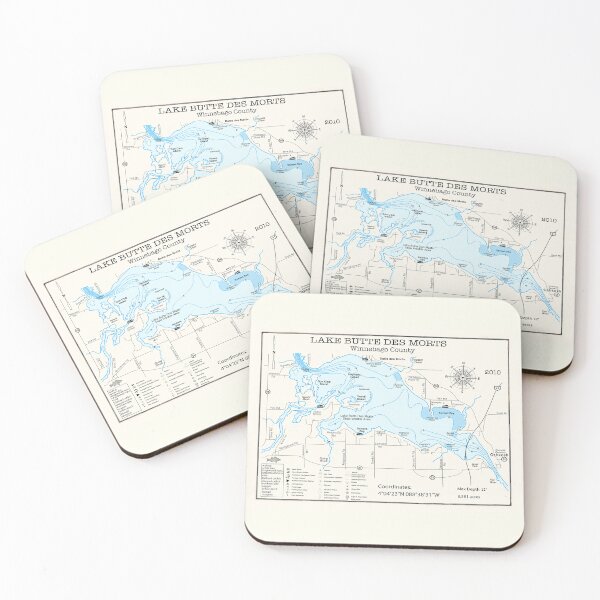 Item preview, Butte Des Morts Lake WI Winnebago County designed and sold by Jean Plout.