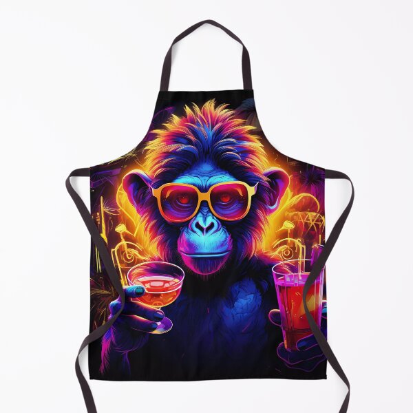 Artikelvorschau, „Monkey Mixologist: Neon Likör“ entworfen und verkauft von Art-Vortex-fr.