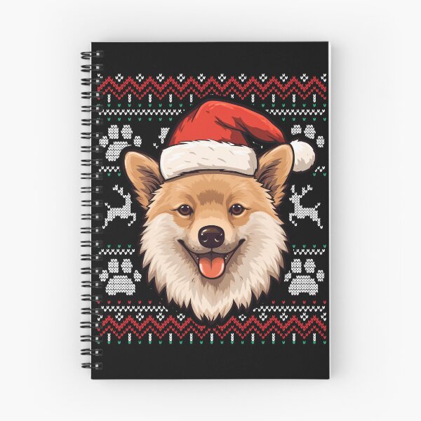 Item preview, Finnish Spitz Ugly Sweater Christmas designed and sold by rafaeltto.