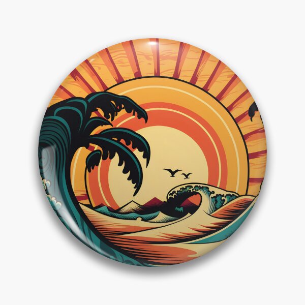 Item preview, Sunset wave designed and sold by DesignRebel138.