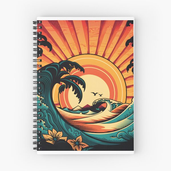 Item preview, Sunset wave designed and sold by DesignRebel138.