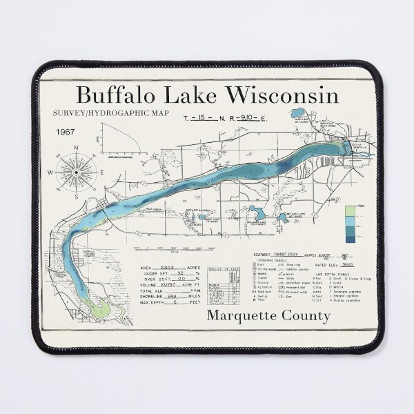 Item preview, Buffalo Lake WI Marquette County designed and sold by Jean Plout.