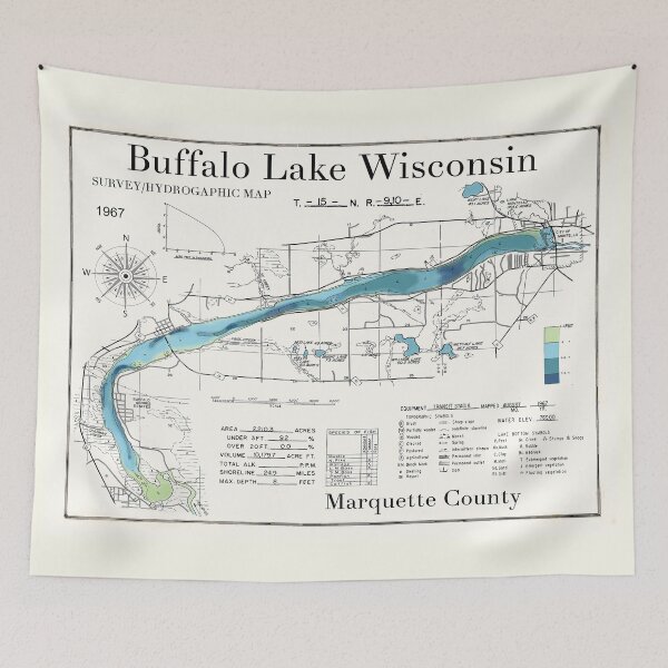 Item preview, Buffalo Lake WI Marquette County designed and sold by Jean Plout.