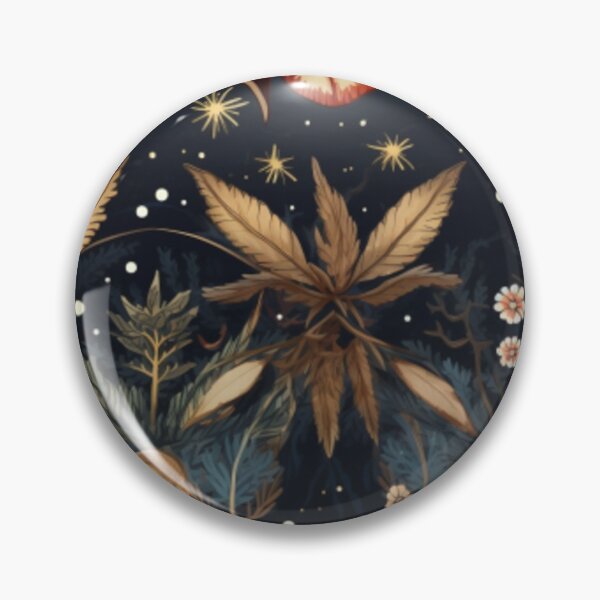Item preview, Cosmic Whispers: Moth Amongst Nature's Bounty designed and sold by Geode-Designs.