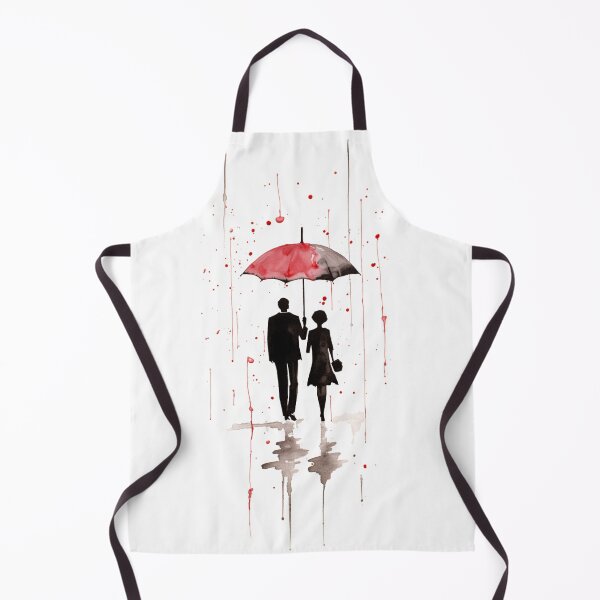 Item preview, Couple in the Rain designed and sold by Sketch-Shack.