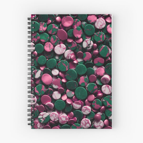 Item preview, Beautiful Smooth Colorful Pebbles Pattern - Pink White Black Marbles designed and sold by Moonsiess.
