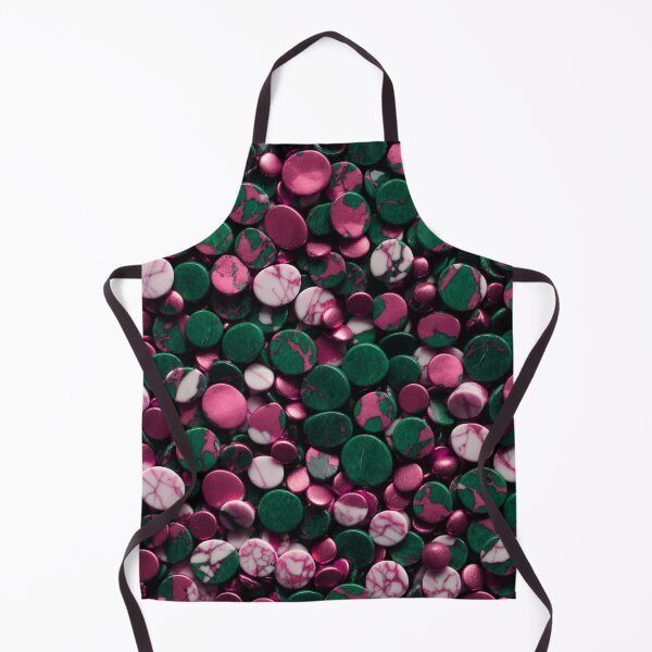 Item preview, Beautiful Smooth Colorful Pebbles Pattern - Pink White Black Marbles designed and sold by Moonsiess.