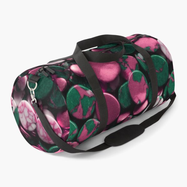 Item preview, Beautiful Smooth Colorful Pebbles Pattern - Pink White Black Marbles designed and sold by Moonsiess.