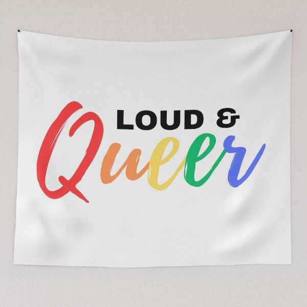 Item preview, Loud & Queer designed and sold by KinkShoppe.