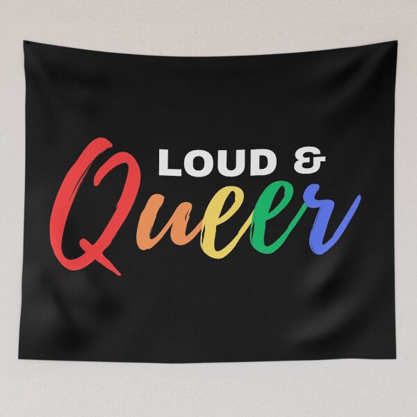 Item preview, Loud & Queer designed and sold by KinkShoppe.