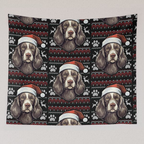 Item preview, German Longhaired Pointer Ugly Sweater Christmas designed and sold by rafaeltto.
