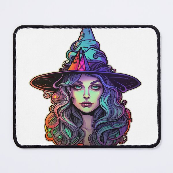Item preview, Iridescent Colorful witch designed and sold by MendaciousMina.