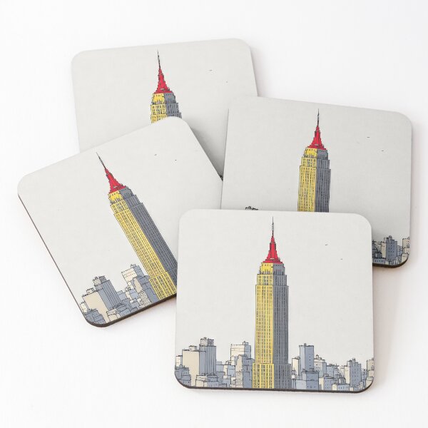 Item preview, Color Sketch of the Empire State Building  designed and sold by CaseLargo.