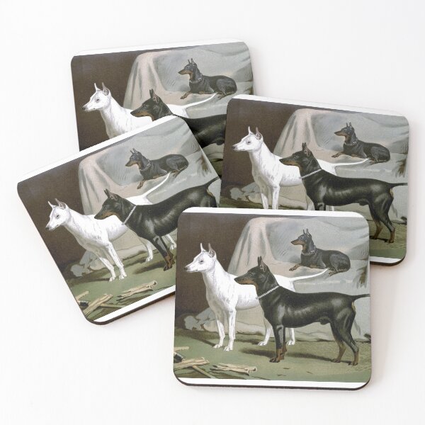Item preview, English Terriers Vintage Chromolithograph Vero Shaw Dog Lover Gift designed and sold by ElegantTeaTime.