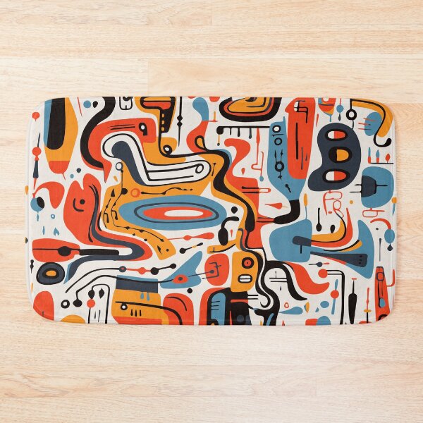 Item preview, Mid Century Abstract Jazz  designed and sold by Texterns.