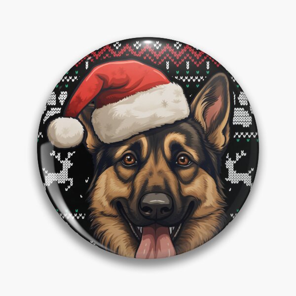 Artikelvorschau, German Shepherd Ugly Sweater Christmas entworfen und verkauft von rafaeltto.