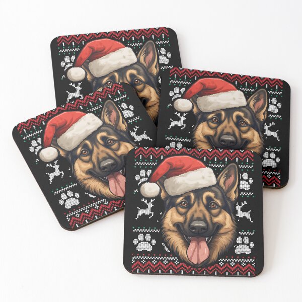 Artikelvorschau, German Shepherd Ugly Sweater Christmas entworfen und verkauft von rafaeltto.