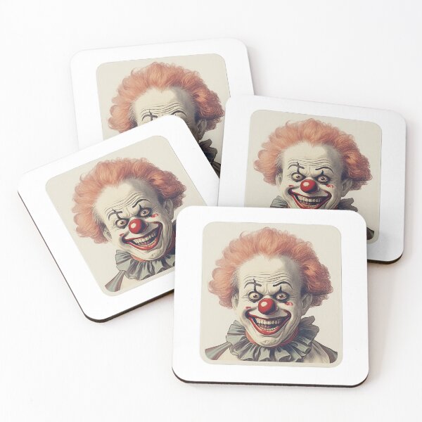 Artikelvorschau, Vintage gruseliger Clown entworfen und verkauft von Studio-g.