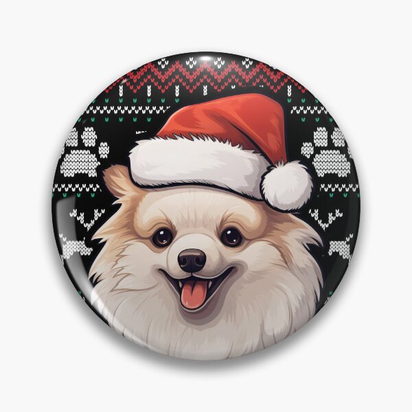 Item preview, German Spitz Ugly Sweater Christmas designed and sold by rafaeltto.