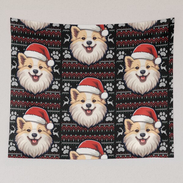 Item preview, German Spitz Ugly Sweater Christmas designed and sold by rafaeltto.