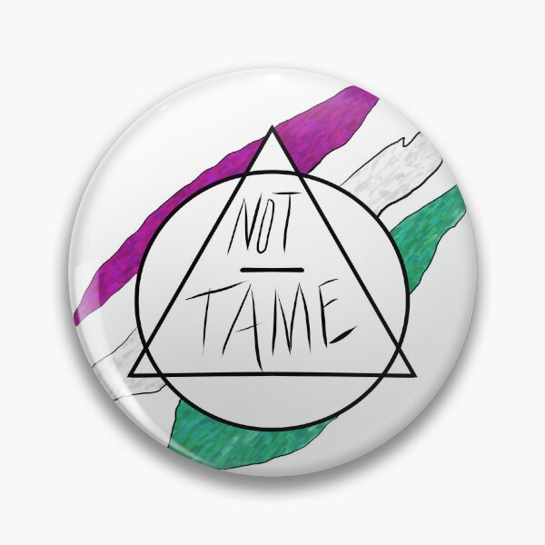 Item preview, Therian Not Tame hand letter series Genderqueer designed and sold by AlmosFrostedArt.