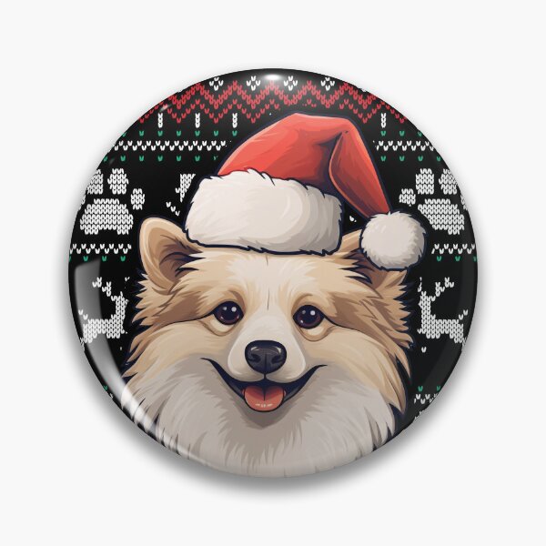 Item preview, German Spitz Ugly Sweater Christmas designed and sold by rafaeltto.