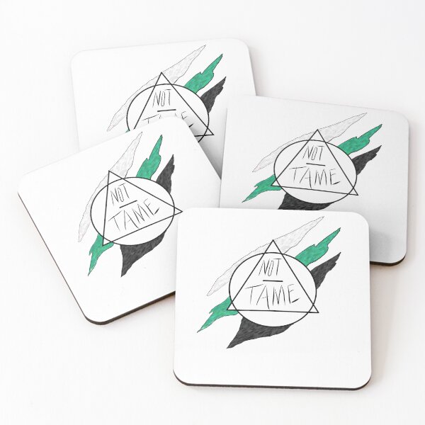 Item preview, Therian Not Tame hand letter series Neutrois designed and sold by AlmosFrostedArt.