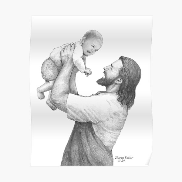 Savior and Baby Boy Poster