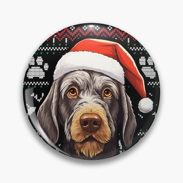 Item preview, German Wirehaired Pointer Ugly Sweater Christmas designed and sold by rafaeltto.