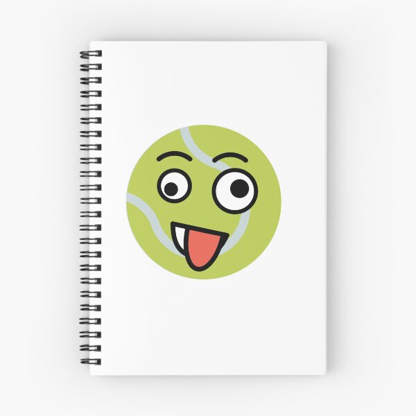 Item preview, Zany Face Emoji Tennis Ball designed and sold by Sports-Stickers.