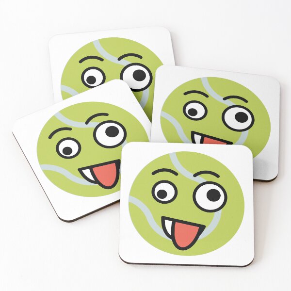 Item preview, Zany Face Emoji Tennis Ball designed and sold by Sports-Stickers.