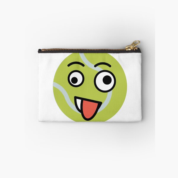 Item preview, Zany Face Emoji Tennis Ball designed and sold by Sports-Stickers.