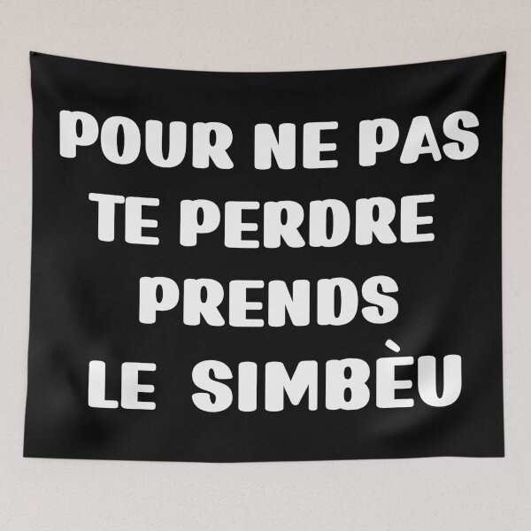 Item preview, Bull Camargue simbèu quote humor designed and sold by Astralia.