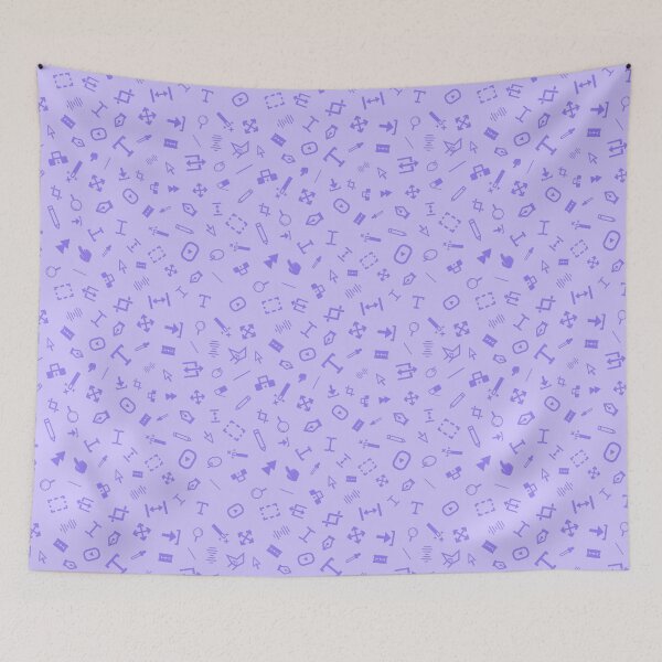 Item preview, Tools of the (Video) Trade Pastel Purple designed and sold by myserval.