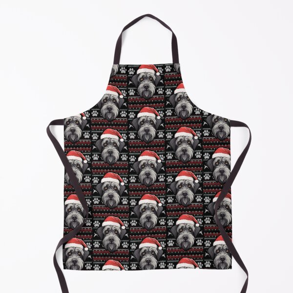 Aperçu de l'œuvre Giant Schnauzer Ugly Sweater Christmas créée et vendue par rafaeltto.
