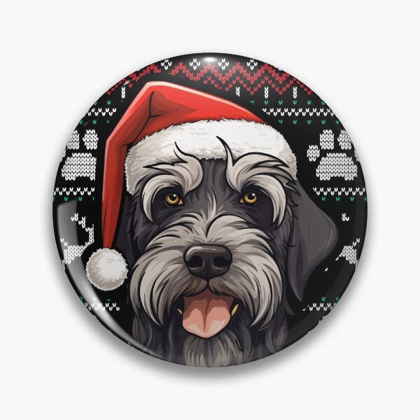Item preview, Giant Schnauzer Ugly Sweater Christmas designed and sold by rafaeltto.