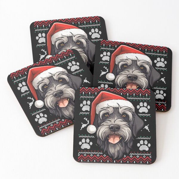 Item preview, Giant Schnauzer Ugly Sweater Christmas designed and sold by rafaeltto.