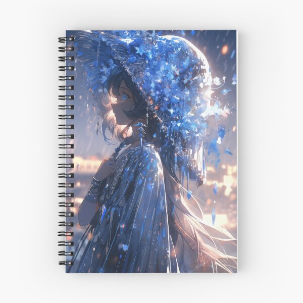 Item preview, Ethereal Anime Girl in Shimmering Raindrops designed and sold by Martin-Designs.