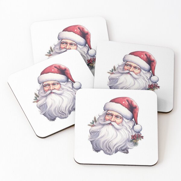 Item preview, Traditional Santa Head designed and sold by ethereal-ink.