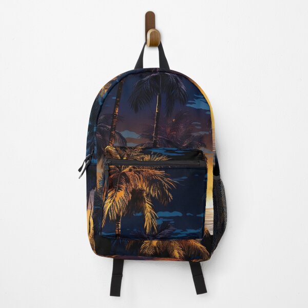 Item preview, colorful tropical palms print designed and sold by dcrc.