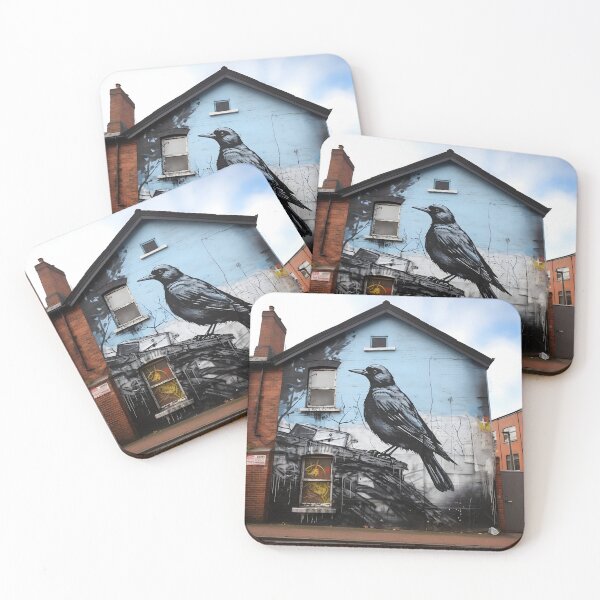 Item preview, Perched Raven Graffiti designed and sold by dcrc.