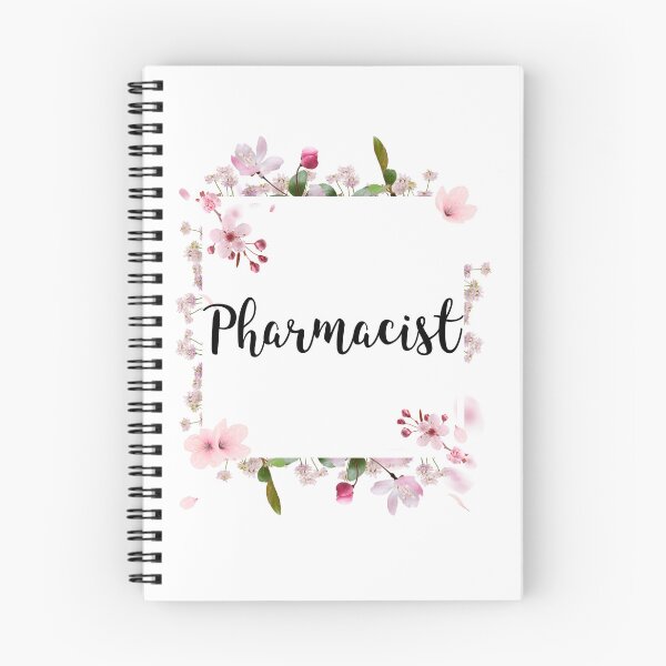 Item preview, Pharmacist Pink Floral Design designed and sold by PharmDLight.