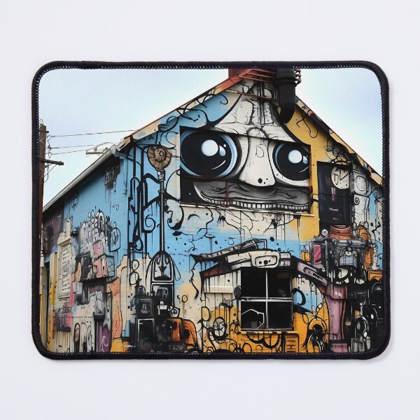 Item preview, Big Eyed Door Graffiti designed and sold by dcrc.